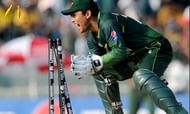 Kamran Akmal holds this record with spinner Saeed Ajmal